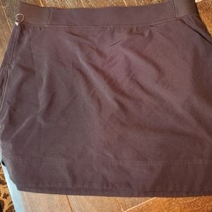 32 degrees cool xl skort black with pockets
